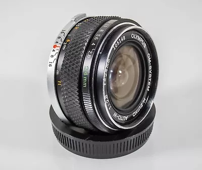 Olympus OM H. Zuiko 24mm F2.8  Silver-nose  Manual Focus. • £119