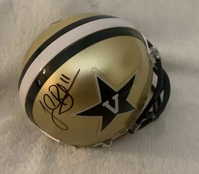 Jordan Rodgers Hand Signed Vanderbilt Commodores Mini Helmet W/coa • $89.99