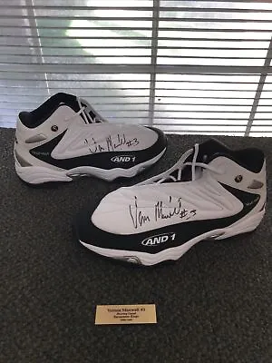 Vernon Maxwell And1 Player Edition Sacramento Kings Autographed Shoes And 1 • $299.95