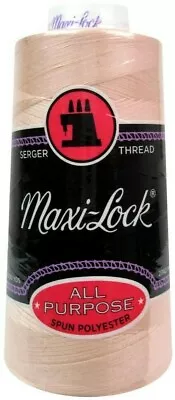 Maxi-Lock ~ Serger Thread - Shrimp Pink 3000 Yd • $5.55