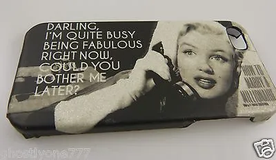 Marilyn Monroe For Iphone 5 Phone Case How To Marry Millionaire Quite Busy  • $12.99