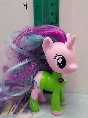 My Little Pony MLP Starlight Glimmer School Uniform Figure Green Rare Brushable • $15