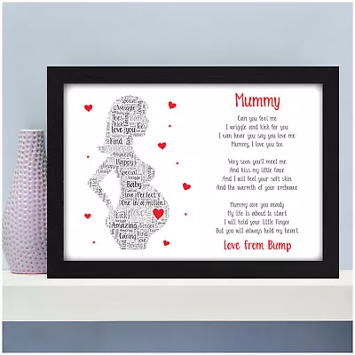 PERSONALISED Mummy To Be Birthday Gifts From Bump Baby Shower Gifts For Mummy • £13.95