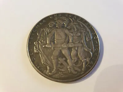 $13.21 • Buy Karl Goetz Collection Coin Medal 1944 Invasion Europe Fate