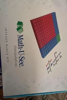 Math-U-See Manipulatives Integer Block Kit Homeschool USA Complete • $105