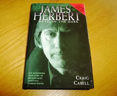 CRAIG CABELL-JAMES HERBERT DEVIL IN THE DARK-SIGNED X 2-HB-2003-NF-METRO-RARE • £125