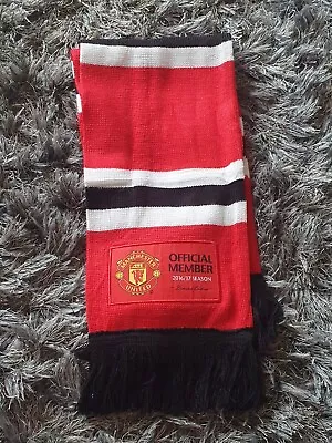 Manchester United Official Member 2016/17 Season Limited Edition Scarf • £3.99