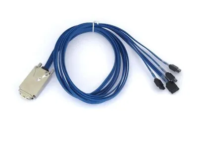 Mini SAS SFF-8470 To 4 X 7 Pin SATA -1 Meter • $14.75