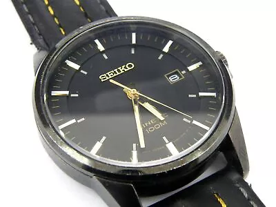 Men's Seiko 5M82-0BA0 Kinetic Diver's Watch - 100m • £129.95