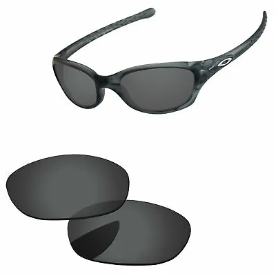 PapaViva Black Polycarbonate Replacement Lenses For-Oakley Fives 2.0 Sunglasses • $13.50
