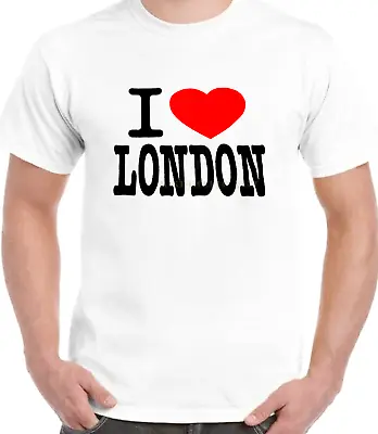 SOUVENİR OF LONDON ENGLAND GIFT -I Love London DESIGN UNISEX T.SHIRT. • $9.32