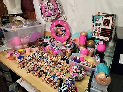 OMG L.O.L. Surprise! Lol Doll Lot HUGE TOY HAUL Gifts For GIRLS Rare Pets $2000+ • $200