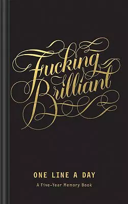 £12.55 • Buy Fucking Brilliant One Line A Day: A F New Book, Boman, Linus, Di