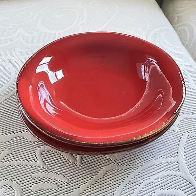 EUC 2 Vietri Cucina Fresca Pasta Bowls Paprika 8 ⅞” Flare Rim • $39.99