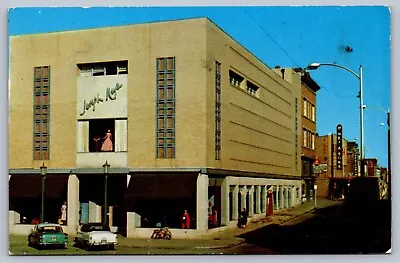 $5.95 • Buy Postcard Harrisonburg VA Joseph Ney's Department Store 1971 Old Cars