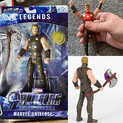 Thor Avengers PVC Action Figure Model Toy Kids Gift Thor Marvel Kids Xmas Toy • £9.53