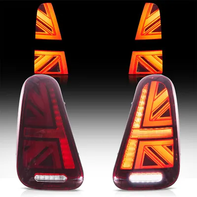 Pair VLAND LED Tail Lights For Mini Cooper R50 R52 R53 2001-2006  W/Sequential • $158