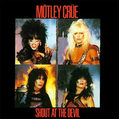 MOTLEY CRUE Shout At The Devil BANNER HUGE 4X4 Ft Fabric Poster Tapestry Flag  • $29.95