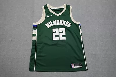 Khris Middleton Jersey Mens Large Green Milwaukee Bucks Nike #22 NBA Lightweight • $39.97