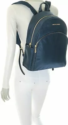 Michael Kors Abbey Large Backpack Nylon Navy  • $129