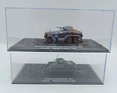 £17.99 • Buy Deagostini Combat Tanks Bundle Of 2 Models - See Listing For Model Description.