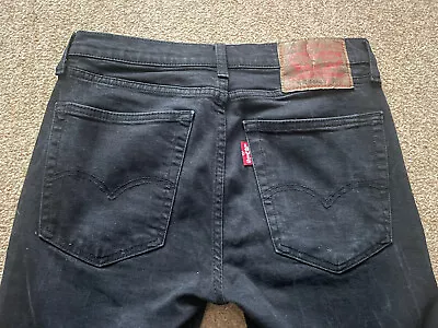 £19.99 • Buy Levi’s 519 HI-BALL Mens Jeans W32 L32 Black Denim Good Condition