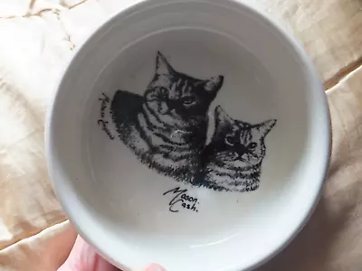 Mason Cash Ceramic Cat Bowl - Tabby Cat • £6.99