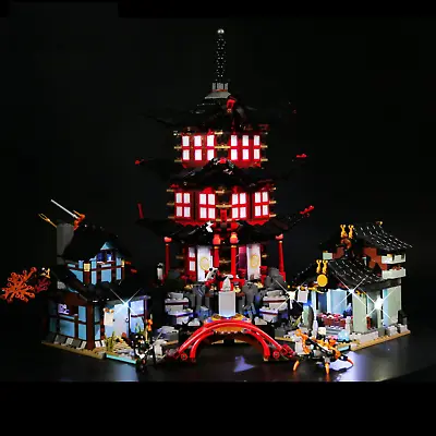 LED Light Kit For Ninjago Temple Of Airjitzu Compatible With LEGO 70751 Set AU • $62.99