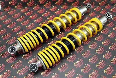 2 X NEW FRONT SHOCKS Yamaha Raptor 660 660r 2001-2005 ATV Springs 15.5  YELLOW • $159.99