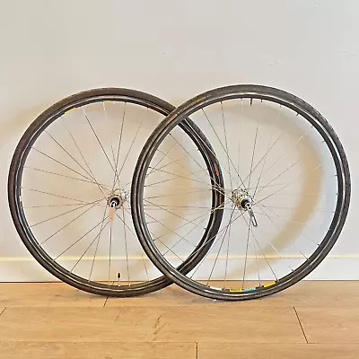 Mavic Open 4 CD Alloy Clincher Wheelset 700c Rim Brake Shimano 600 Hub • $179.95