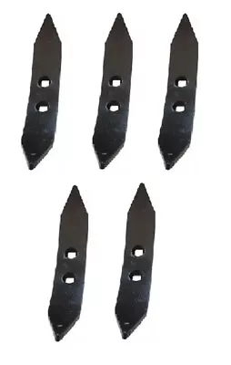 5 Spring Tooth Reversible Cultivator Points 1-3/4  Wide X 1/4  Thick X 11  Long • $59.95