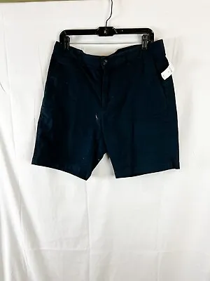 Vince Navy Mens Cotton Button Tie Shorts. Size 34. $225 • $39.99