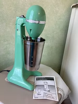 CLASSIC HAMILTON BEACH - Drink Master Mint Green With Cup Model #65250 • $23.95