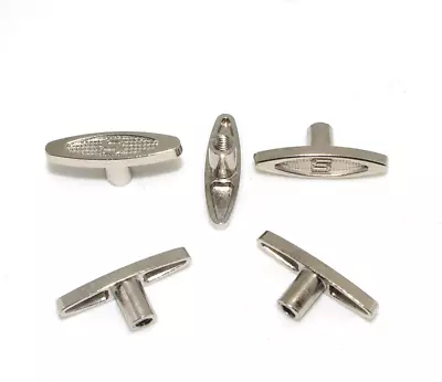 Silver Metal Winder T-Bar Replacement Winding Keys For Windup Jew • $13.69