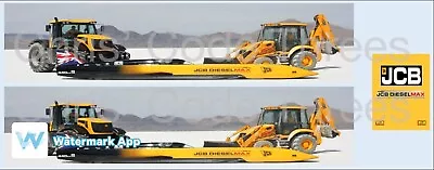 Code 3 Adhesive Vinyl Trailer Decal - JCB - 1/50 1/76 1/148 • £7.50