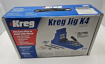 Kreg K4 Pocket Hole Jig System #K4H  Blue NEW Sealed • $114.99