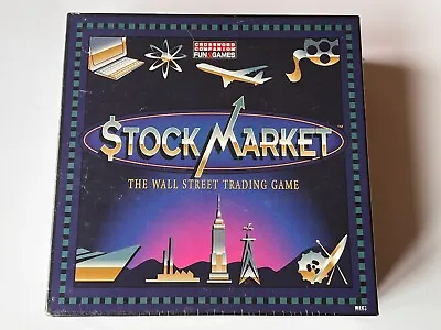 Stock Market - The Wall Street Trading Game Vintage 1997 Herbko NEW SEALED • $18.85