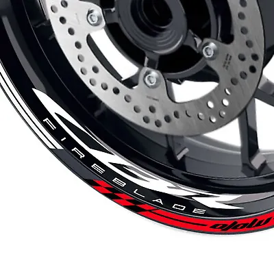 For Honda CBR1000RR 04-20 21 22 23 RED Rim Wheel Sticker Decal Tape 17 Inch AA01 • $34.71