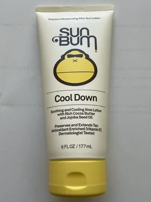 SUN BUM Cool Down Premium Moisturizing After Sun Lotion 6 Fl Oz  Sealed FreeShip • $15.95