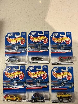 Hot Wheels RARE Lot ! Cat-a-Pult VW Bug Tall Ryder Pikes Peak Celica & More ! • $10.99