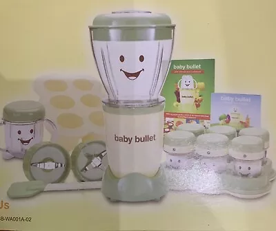 Brand New Magic Baby Bullet Food Blender Processor System - Green • $90