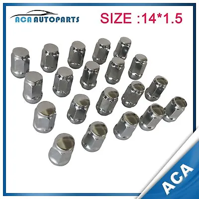 20pcs 14 X 1.5 Chrome Alloy Wheel Rim Nuts For HOLDEN COMMODORE VE VF • $59.01