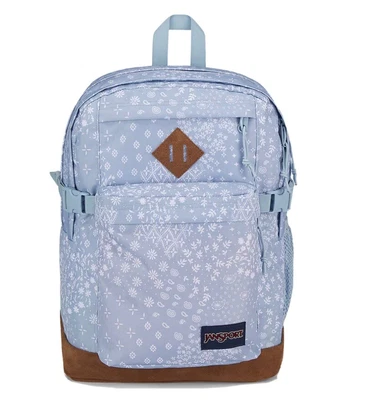 £55 • Buy Jansport PATCHWORK PRAIRIE BLUE DUSK Rucksack