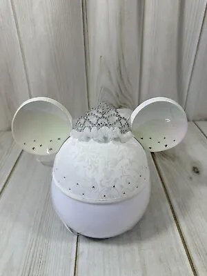 Walt Disney World Parks Mickey Minnie Mouse Ears Bride Bridal Wedding Veal White • $28.99