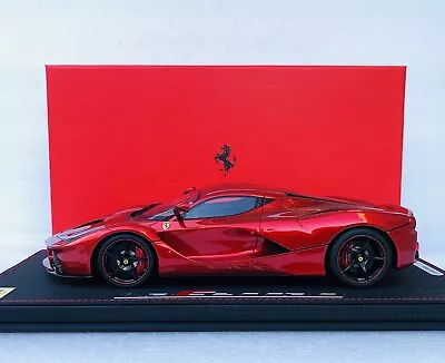 1/18 BBR Ferrari Laferrari Lewis Hamilton Rosso Fuoco Limited 99 PCs • $695