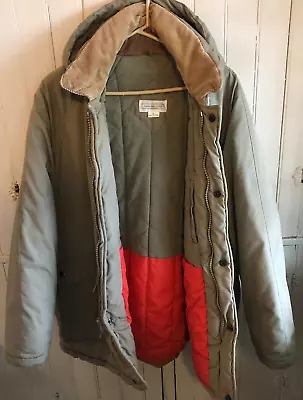 Anderson-Little Mens Hood Winter Parka Coat Jacket Extra Large Insulated REDUCED • $29.58