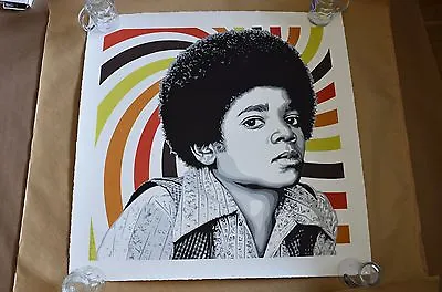 Mr. Brainwash Rock With You Michael Jackson Poster Print MINT S/N White Variant • $1250