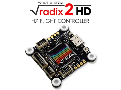 BrainFPV Radix 2 HD 8S H7 Flight Controller • $125