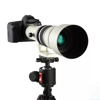 $222.19 • Buy 500mm F/6.3 Super Telephoto Lens For Sony NEX E A7r II A7s A7 A6300 Camera +T2 T