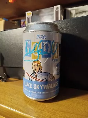 Luke Skywalker Signed Funko Soda POP! W/ Beckett Authentication Mark Hamill BAS • $500